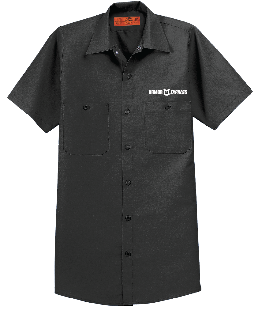 Short Sleeve Button Work Shirt - Threads Custom Gear