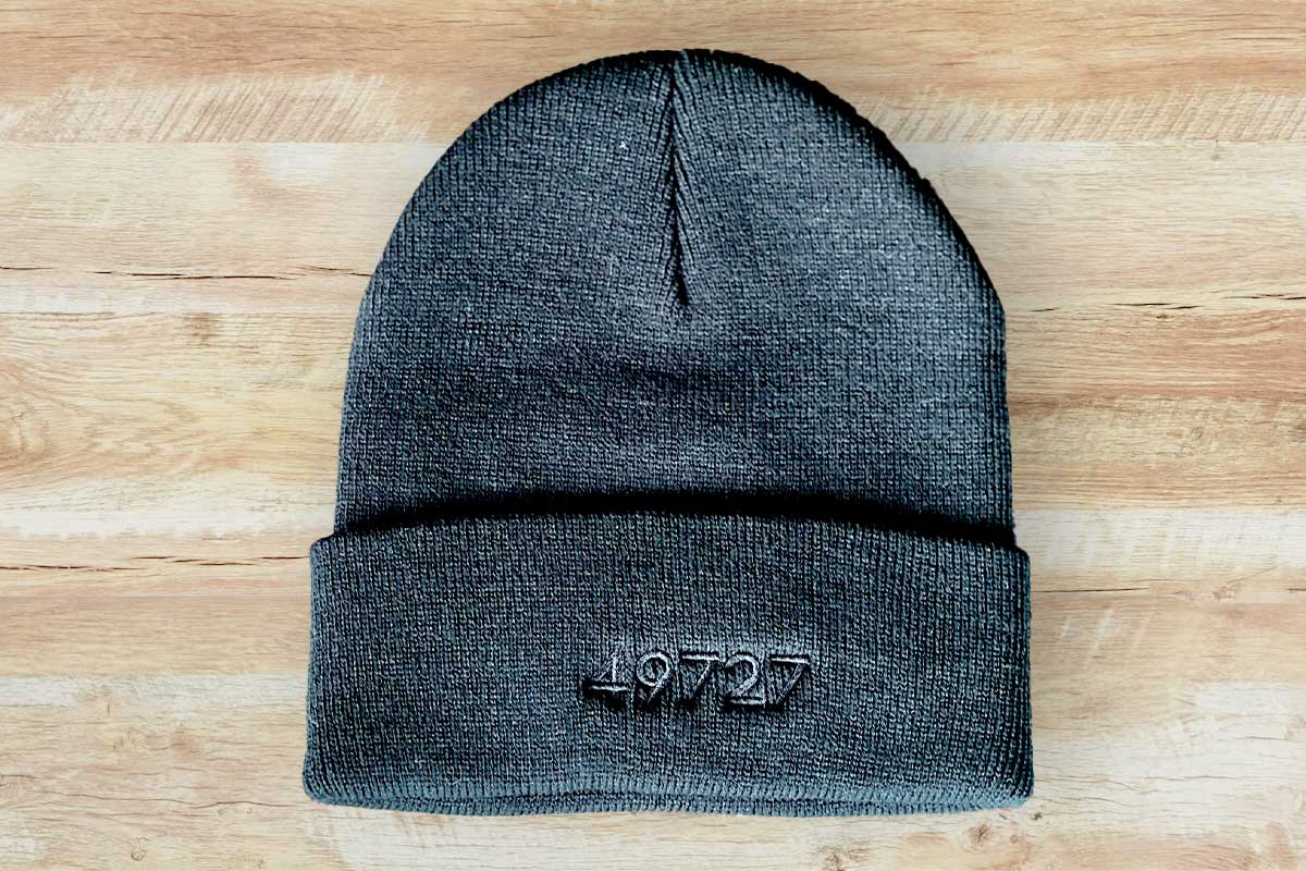 Iron Goat Coffee Knit Beanie Hat