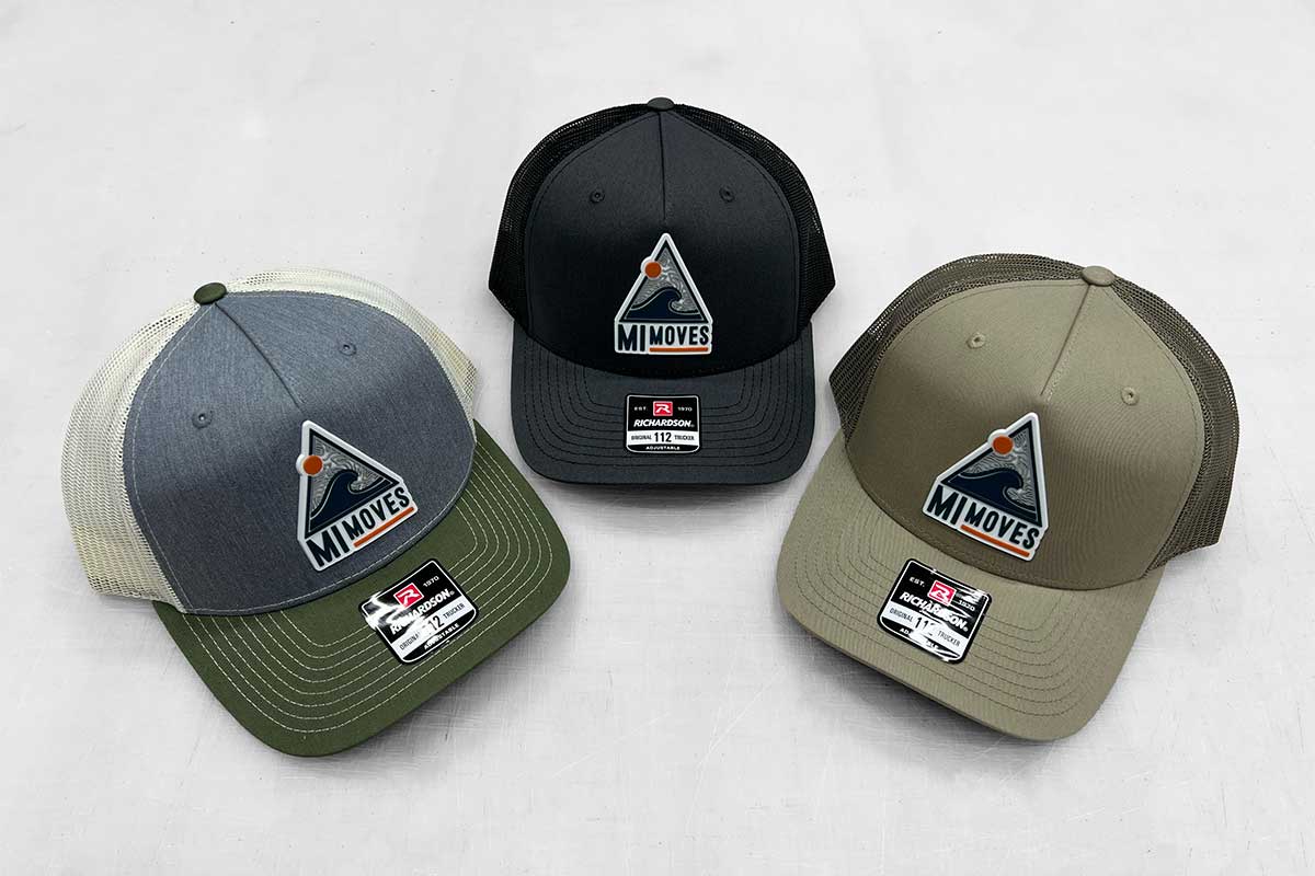 Trucker Hats with PVC Patches